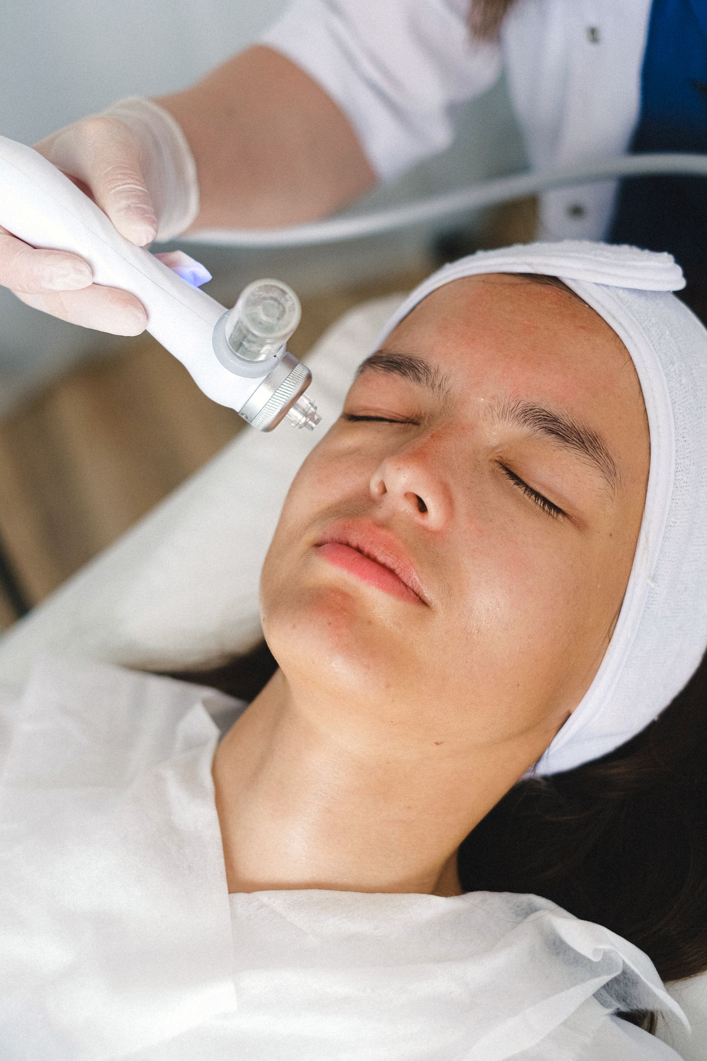 Procedimiento dermatológico con dispositivo médico